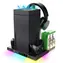 iPega XBX024S Multifunktionaler RGB-Ladeständer mit Kühlung für Xbox