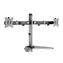 White Shark GMS-3206 TUTANKHAMUN Halterung für 2 Monitore bis 32" grau / VESA Standards 75x75 & 100x100 / Tragkraft 9kg