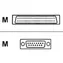 Cisco Kabel CAB-SS-X21MT / 26-poliger SMART Serial-Stecker - D-Sub / 3M