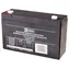 Emos Batterie SLA 6V 12 Ah / Faston 4,8 (187)