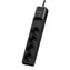 CyberPower P0420SUD0-DE schwarz / Überspannungsschutz / 4 Steckdosen / Schalter / 2x USB / 1,8 m
