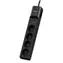 CyberPower P0420SUD0-FR schwarz / Überspannungsschutz / 4 Steckdosen / Schalter / 2x USB / 1,8 m