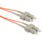 Solarix optisches Kabel SC-SC OM2 1m / Patchkabel / Multimode / Duplex / OM2 / SC-SC