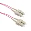 Solarix optisches Kabel SC-SC OM4 1m / Patchkabel / Multimode / Duplex