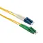 Solarix optisches Kabel LC-LC APC-UPC 3M / Patchkabel / Singlemode / Duplex / OS