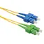 Solarix optisches Kabel SC-SC APC-UPC 2m / Patchkabel / Singlemode / Duplex / OS