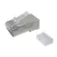 Solarix -Stecker RJ45 CAT6 STP für Kabel - 1 Stück / geschirmt / gefaltet