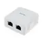 Gembird NCAC-2F5E-01 CAT5e FTP 2-Port Aufputzdose / 2x RJ45 / 8P8C / weiß