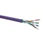 Solarix Installationskabel CAT5E 100m lila / Inneninstallation / LSOH-Mantel / ungeschirmt / Box