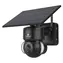 Viking HDS01 4G Solar-IP-Außenkamera Schwarz / 2 MP / 1920 x 1080 / microSD-Kartensteckplatz