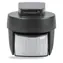 Homematic IP PIR-Bewegungsmelder mit Helligkeitssensor - Outdoor Anthrazit / Reichweite bis 12m / IP44 / 2x AA