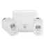 Homematic IP Starterset - Heizungssteuerung / 1x Zentraleinheit HmIP-HAP & 2x Thermostatkopf Basic