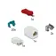 DeLock Sicherheitsclip RJ45 blau 20 Stk