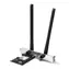 Mercusys MA80XE / WLAN-PCI-E-Adapter AX3000 / 574 + 2402 Mbit/s / BT 5.2 / Dualband