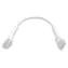 Ubiquiti UniFi Ethernet CAT6 Patchkabel 0,1m weiß / 2x RJ-45 (M) / Kabel (schwarz)