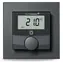 Homematic IP HmIP-WTH-A Wandthermostat mit Feuchtigkeitssensor Anthrazit