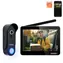 Evolveo DoorPhone W7 / Kabelloses Heim-Video-Türsprechanlagen-Set mit WLAN/Monitor schwarz