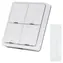 Retlux RSH 305 Intelligenter drahtloser Wandschalter 4 Tasten weiß / ZigBee 3.0