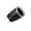 Shelly Plug S MTR Gen3 Smart-Steckdose mit Verbrauchsanzeige, schwarz / WLAN / Bluetooth / 12 A / Schuko
