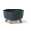 Prosperplast GRACIA LOW 28,5 cm anthrazit / Blumentopf 
