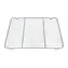 UG Grill Edelstahlgrill für Backblech 45x33cm Größe L
