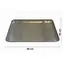 UG Grill Edelstahl Backblech mit Rost 60x40x3cm Größe XXL