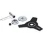 BOSCH F016800631 / Ersatzmesser für Freischneider 23 cm / mit Montagezubehör
