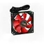 Airen FAN RedWings80 TC-Lüfter / thermische Geschwindigkeitsregelung / 80 x 80 x 25 mm / 19 dBA / rot