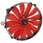 Airen FAN RedWingsGiant 250 Lüfter rot / 250 x 250 x 30mm / DMI 3 Pin 