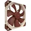 Noctua NF-A14 PWM / 140 mm / SSO2-Lager / 24,6 dB bei 1500 U/min / 140,2 m3h / 4-polig