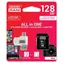 Goodram All-In-One 128 GB / Micro-SDXC-Set + Adapter + Kartenleser / UHS-I / Lesen: 60 MB / Schreiben: 10 MB