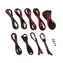 CableMod PRO ModMesh C-Series Kit für Corsair Rmi & RMx - Schwarz-Rot