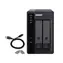 QNAP TR-002 / Erweiterungseinheit für PC & QNAP NAS / 2x SATA / 1x USB 3.1 Typ C - Gen 2