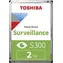 Toshiba S300 Surveillance 2 TB / Interne Festplatte / 3,5 Zoll / 128 MB Cache / 5400 U/min / SATA III 