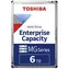Toshiba Enterprise Capacity MG08 6TB 512e / HDD / 3,5" / SATA 6Gbit / 256MB Cache / 7.200 U/min / intern / 5 Jahre