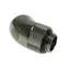BitsPower Schwenkwinkeladapter 45° G1/4" (M) > G1/4" (F) Schwarz glänzend