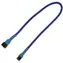 Nanoxia NX3PV30B Verlängerungskabel 3-polig Molex 30cm blau / 9-2-000