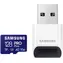 Samsung PRO PLUS microSDXC 128 GB + USB-Adapter / UHS-1 / Klasse 10 / U3 / Lesen: 180 MBit/s / Schreiben: 130 MBit/s