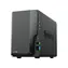 Synology DiskStation DS224+ / 2x HDD / Intel Celeron J4125@2,7 GHz / 2 GB RAM / 2x USB 3.2 / 2x GLAN