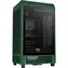 Thermaltake The Tower 200 grün / Mini ITX / 1x USB-C 3.2 / 2x USB-A 3.0 / ohne Netzteil / transparente Seite 