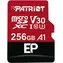 Patriot EP-Serie microSDXC 256 GB mit Adapter / UHS-I V30 / U3 / A1 / Klasse 10
