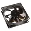 Noiseblocker BlackSilent Pro Fan P-1 schwarz / 80 mm / 15,4 dB bei 1500 U/min / 17,24 CFM / 3-polig