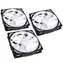 Noiseblocker NB-eLoop Fan B14-3 weiß 3 Stück / 140 mm / 28,9 dB bei 1400 U/min / 104,94 CFM / 3-Pin