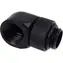 Alphacool Eiszapfen 90° L-Winkeladapter kurz 1/4" schwarz