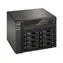 Asustor Lockerstor 8 Gen3 AS6808T 8-Bay / 4X M.2 SSD / 8x 3,5" SATA / AMD V3C14 / 16GB RAM / 5x USB / 2x 2,5/10GLAN 
