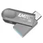 EMTEC Dual D280 USB 3.2 Typ-C 32GB silber / Flash-Laufwerk 
