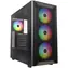 Montech XR Wood schwarz / ATX / 2x USBA / 1x USB-C / 4X 120mm / ohne Netzteil / transparentes Seitenteil
