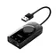 Ugreen CM129 Externe USB-Soundkarte, schwarz / 3x 3,5-mm-Klinkenbuchse 