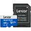 Lexar BLUE PLUS microSDHC/microSDXC 64 GB / Lesegeschwindigkeit: 160 MB/s / UHS-I / V30