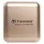 Transcend ESD420G 2 TB Gold / Externe, robuste SSD-Festplatte / USB 20 Gbit/s Typ C / 2000 MB/s Lese-/ R / 2000 MB/s Schreibgeschwindigkeit / MagSafe 